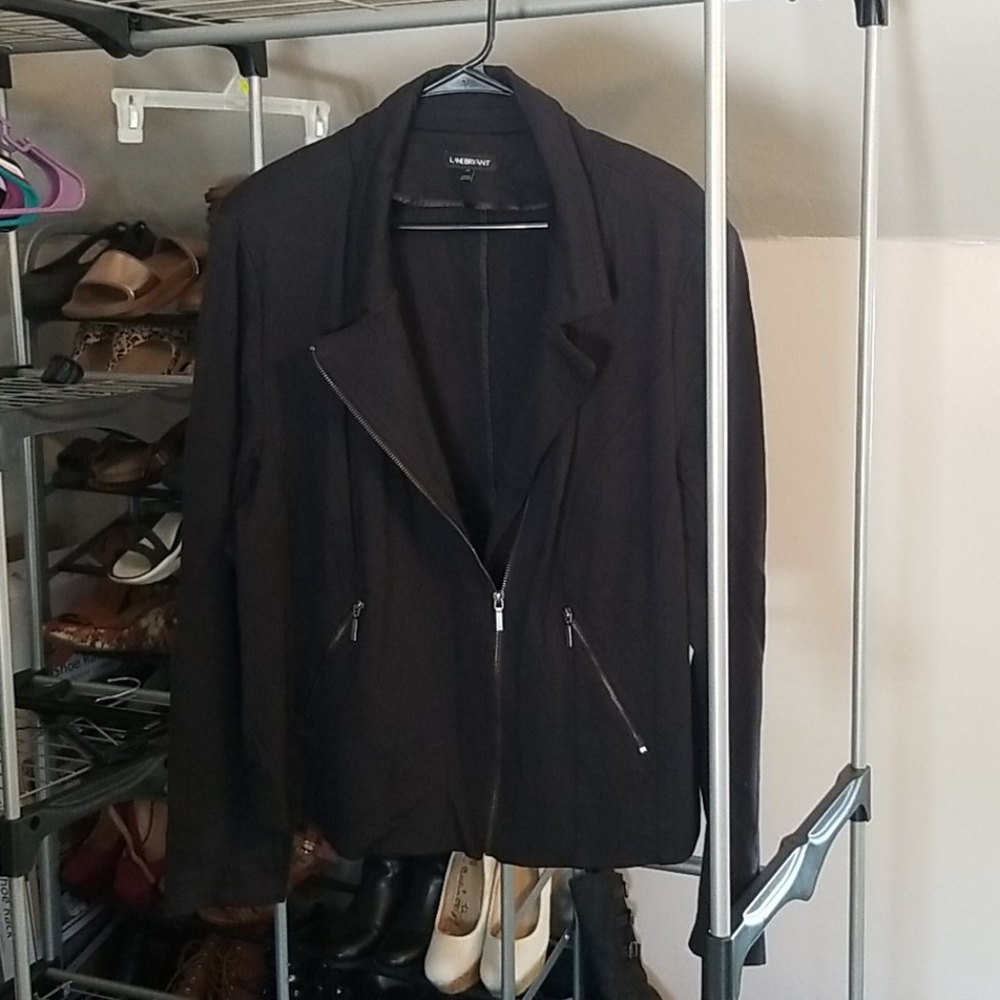 Lane Bryant asymmetrical jacket